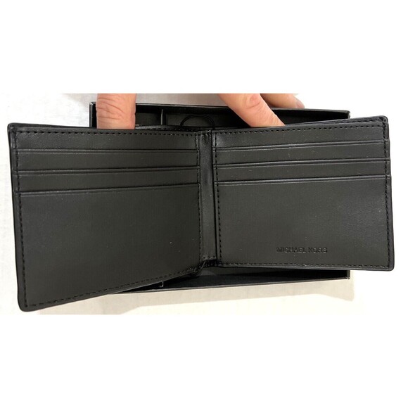 New Michael Kors Cooper Men's Billfold Wallet with Key Fob Olive / Army Green - Picture 6 of 6